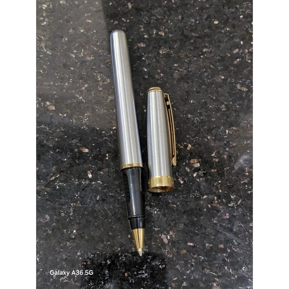 Sheafer gray And Gold  ballpoint pen